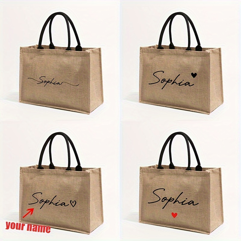 Travel Accessories Toiletry Bag - Tas Pantai Custom Bermotif Nama, Tas