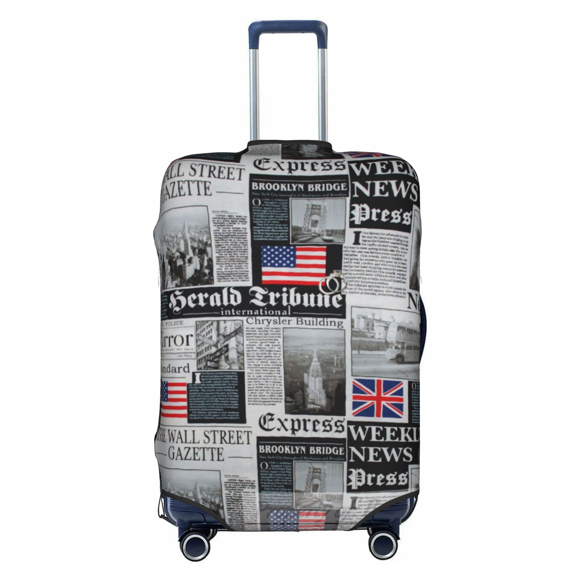 Travel Accessories London - Penutup Koper Pola Bendera Inggris London