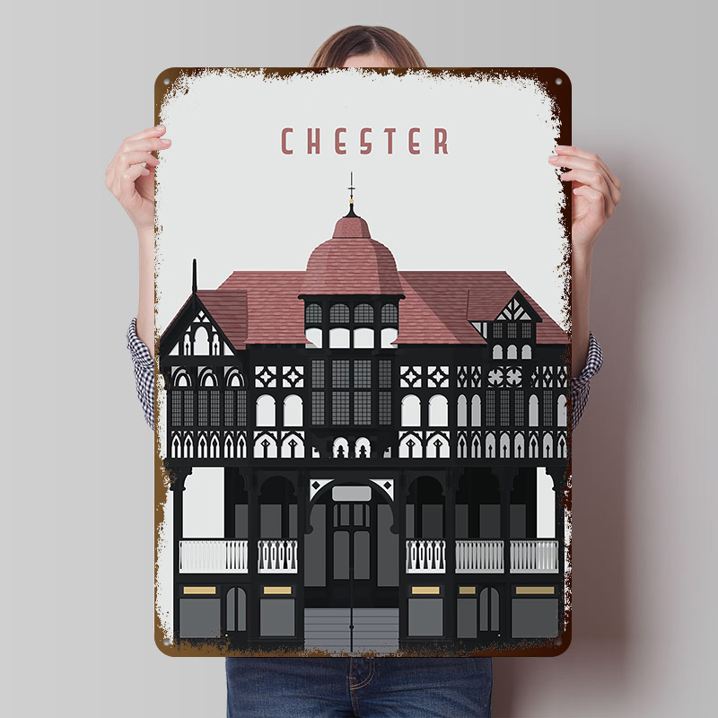 Travel Accessories For Europe - Poster Cetak Chester Travel, Seni Dinding