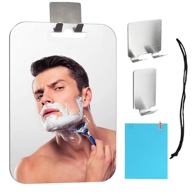 Travel Accessories For Europe - Cermin Akrilik Anti Kabut Ukuran Besar
