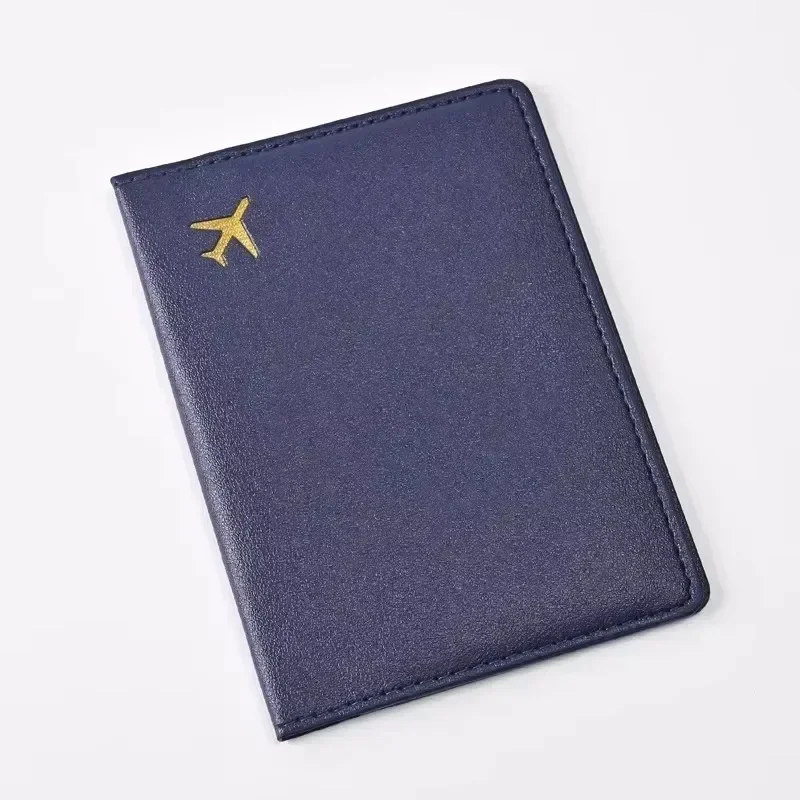 Qantas Travel Accessories - Dompet Passport Kulit PU Wanita Pria,