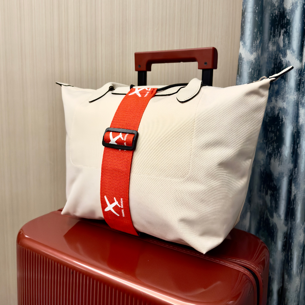 Tali Pengikat Koper Bahan Nilo - Qantas Travel Accessories ulasan dan harga