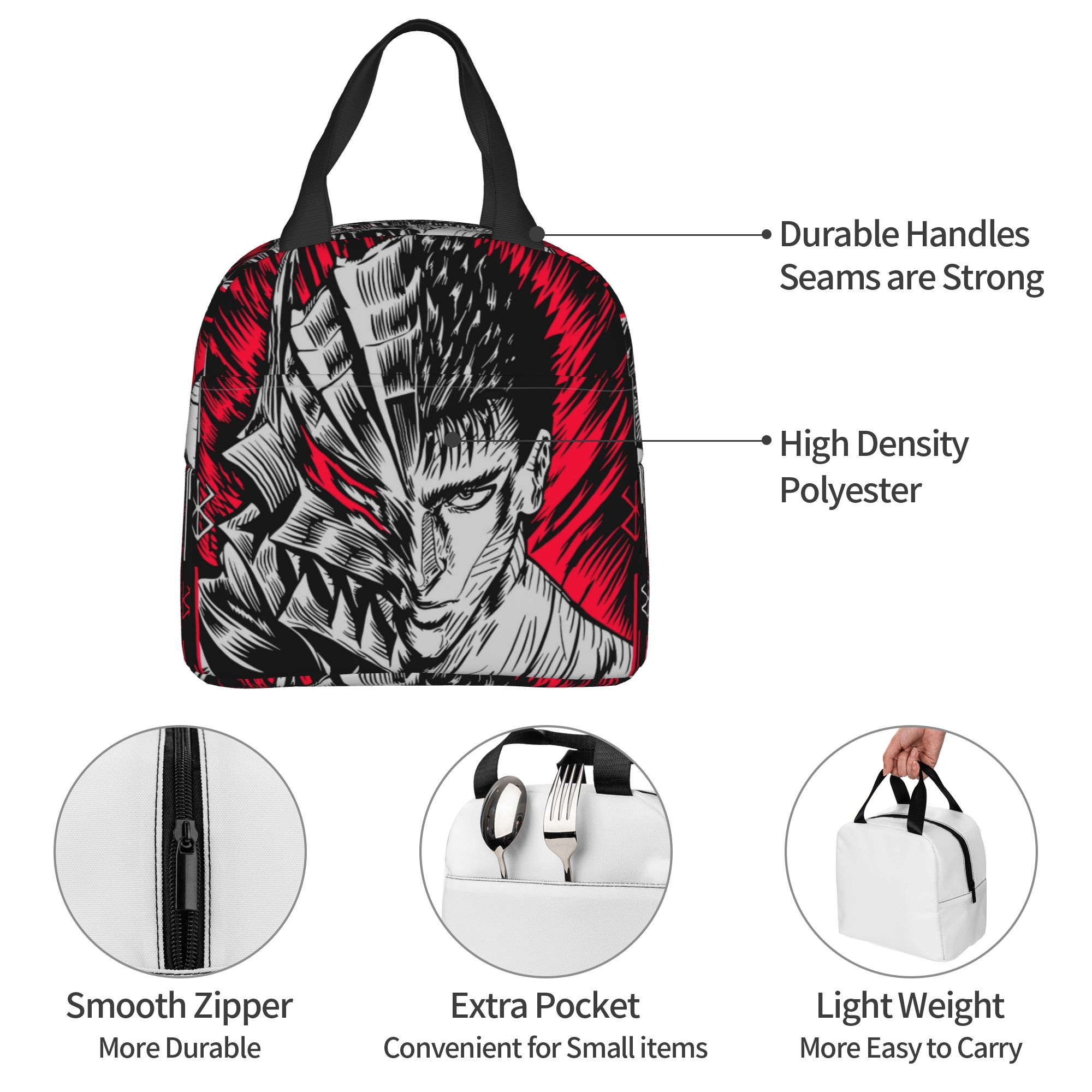 B-Berserks Tas Makan Siang Ter - Travel Accessories 2022 ulasan dan harga