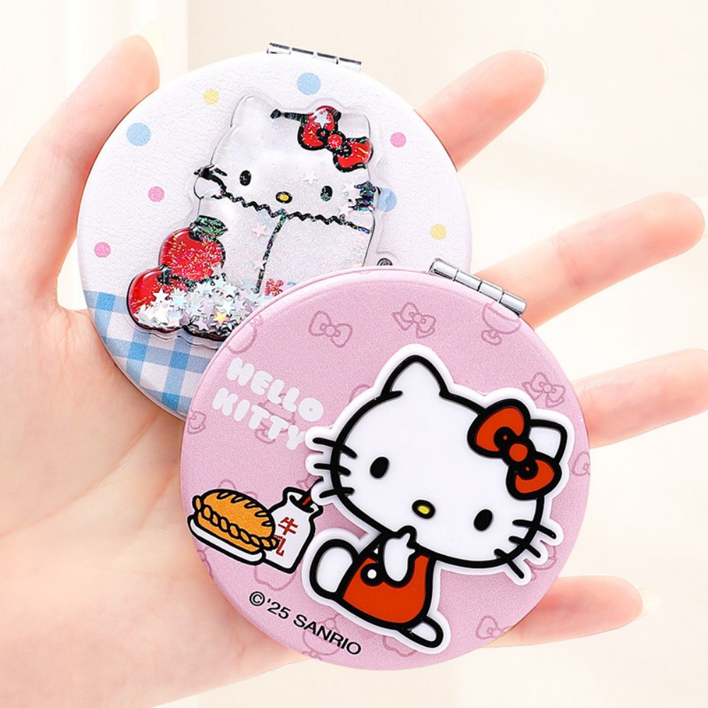 Cermin Rias Lipat Sanrio Hello - Travel Accessories For Japan ulasan dan harga
