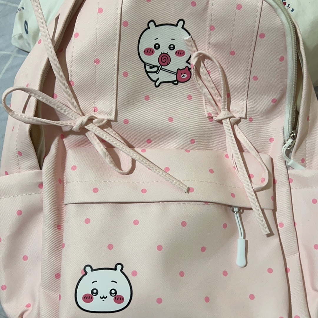 Tas Ransel Chiikawa Pink Bowkn - Travel Accessories For Japan ulasan dan harga
