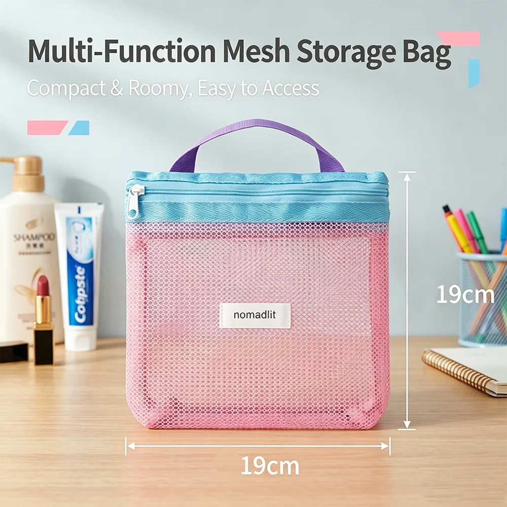 Tas Perlengkapan Mandi Transpa - Travel Accessories Toiletry Bag ulasan dan harga