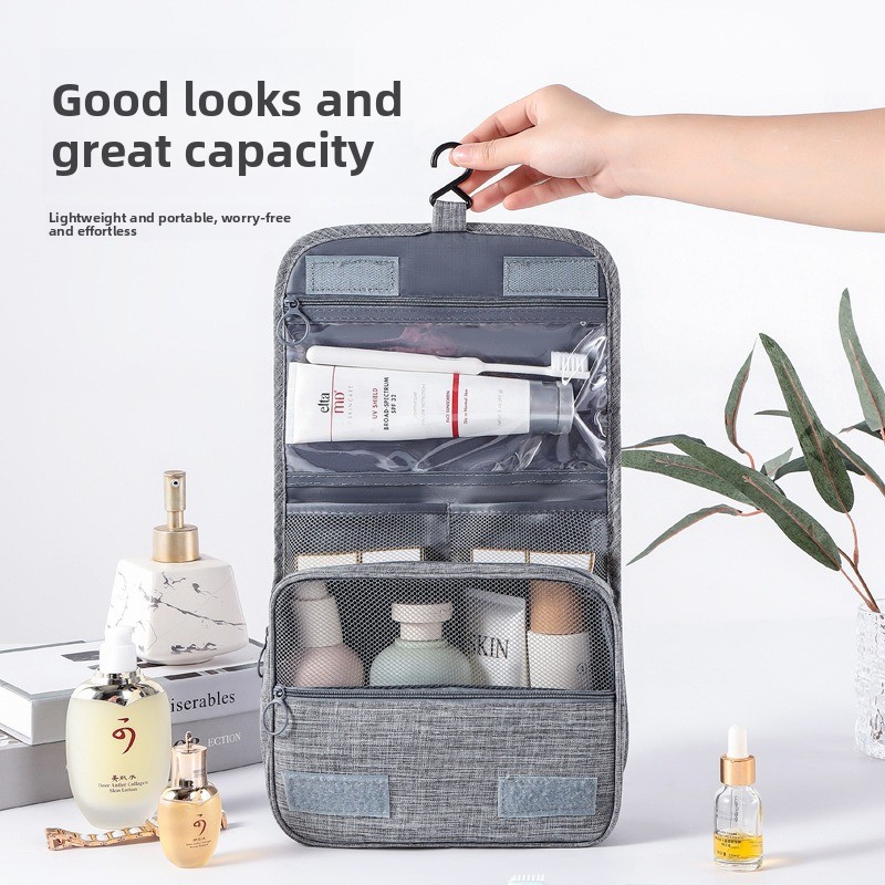 Tas Perlengkapan Mandi Gantung - Travel Accessories Toiletry Bag ulasan dan harga