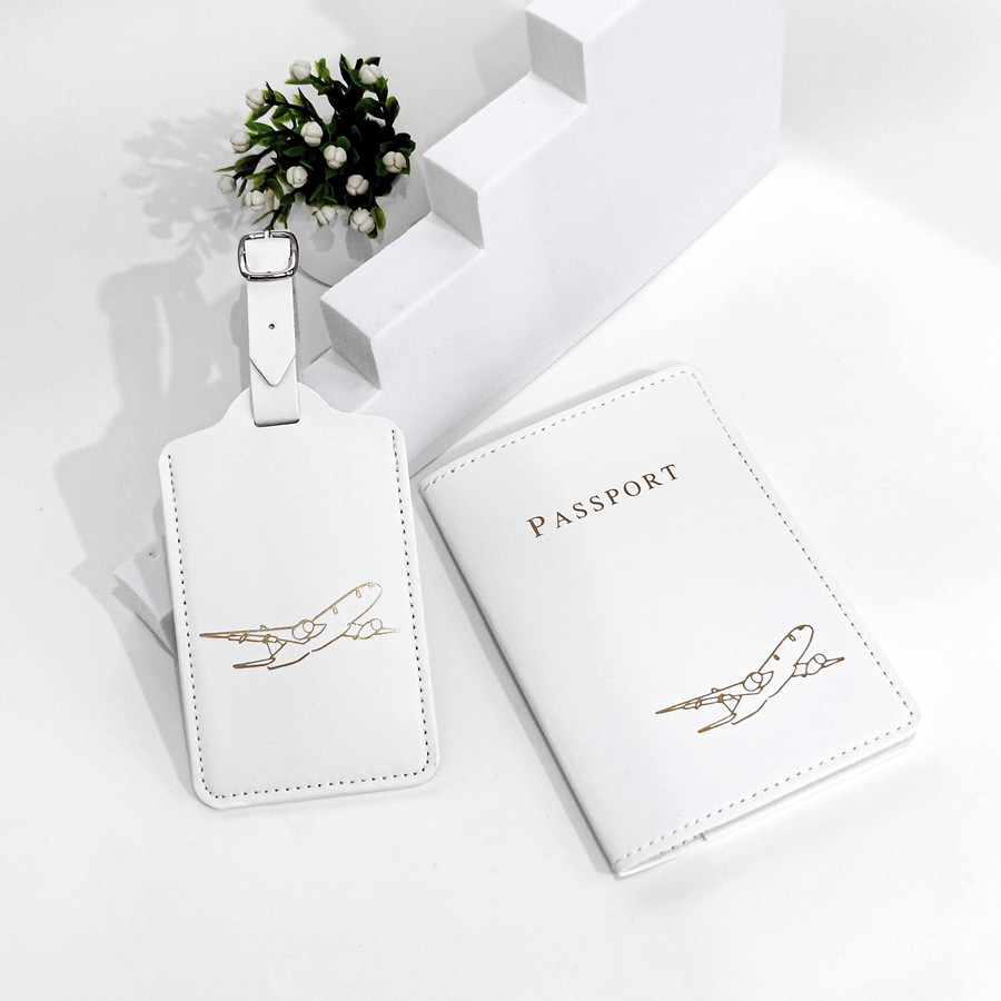 2 Buah/Set Penutup Paspor Pesa - Qantas Travel Accessories ulasan dan harga