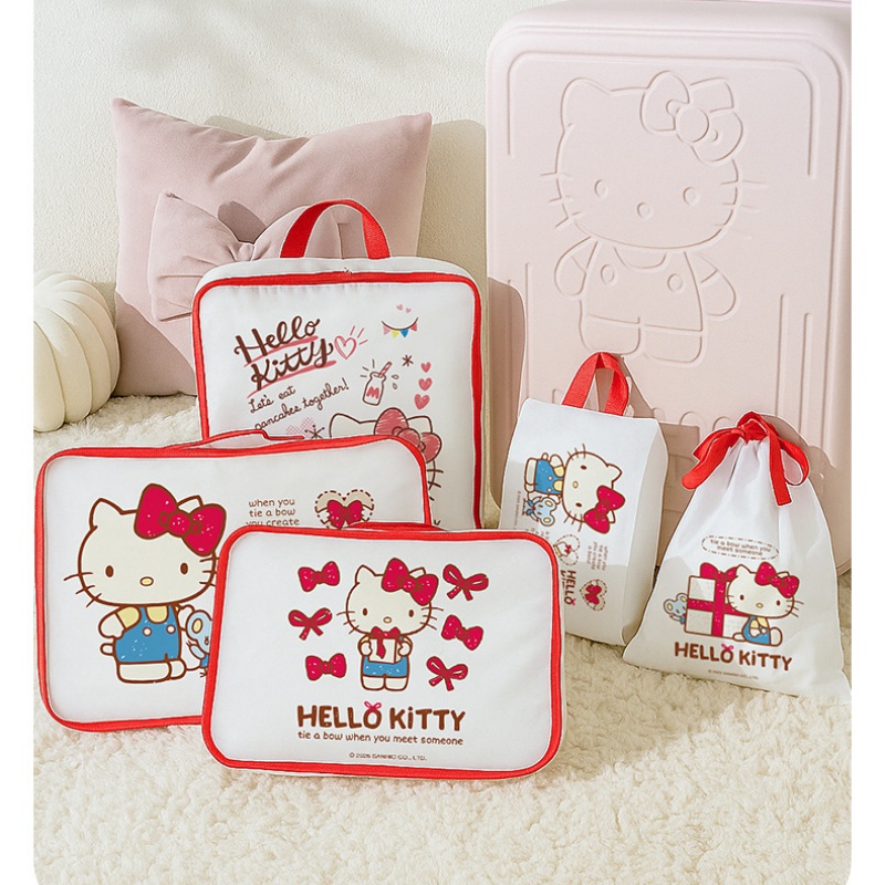 Tas Penyimpanan Hello Kitty Ta - Travel Accessories Kit Bag ulasan dan harga