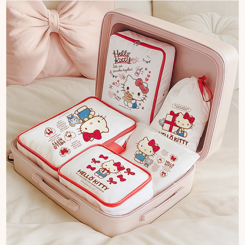Tas Penyimpanan Hello Kitty Ta - Travel Accessories Kit Bag ulasan dan harga