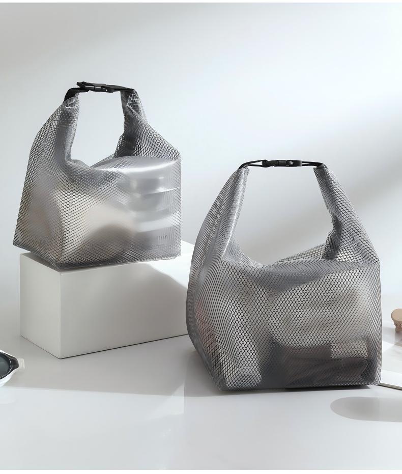 2 buah tas kosmetik transparan - Travel Accessories Toiletry Bag ulasan dan harga
