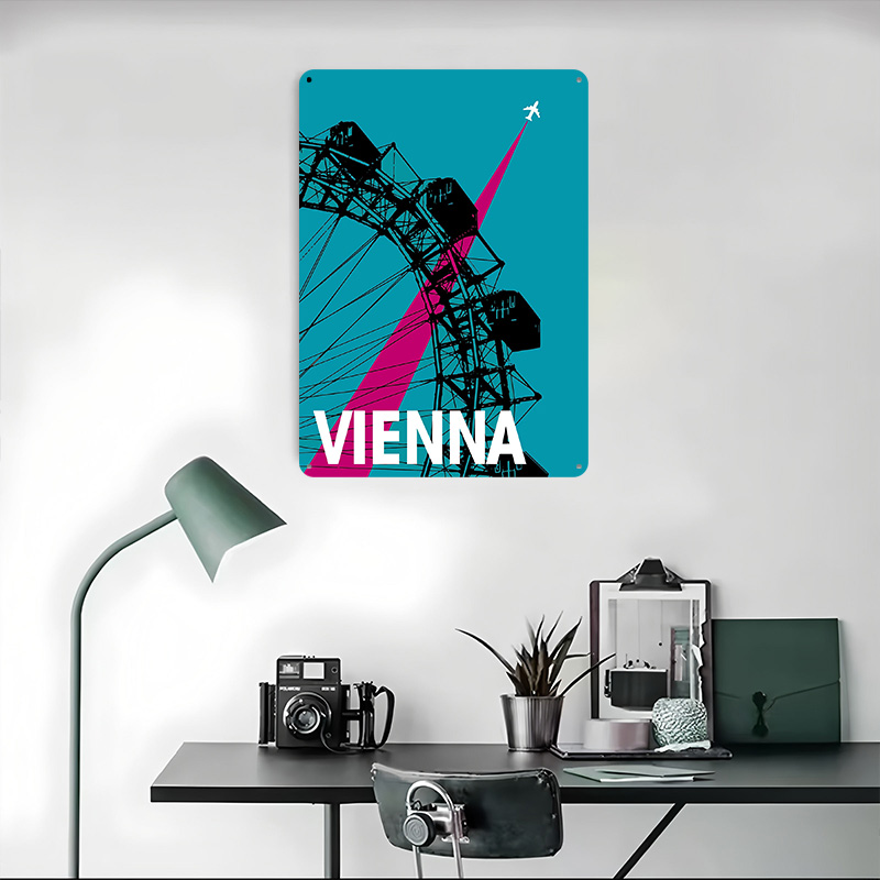Poster Pemandangan Viyana deng - Travel Accessories For Europe ulasan dan harga