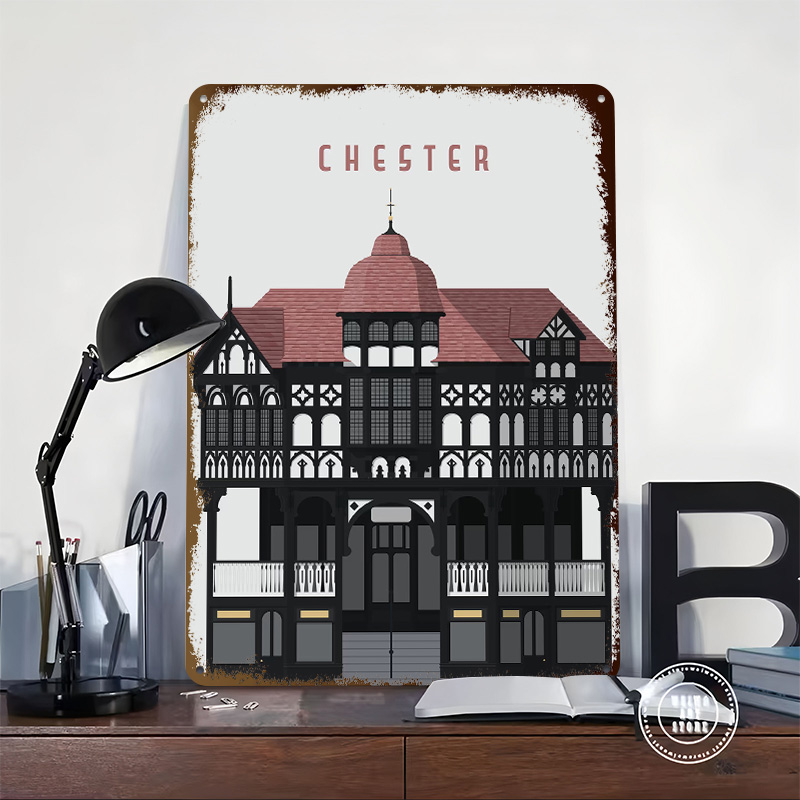 Poster Cetak Chester Travel, S - Travel Accessories For Europe ulasan dan harga