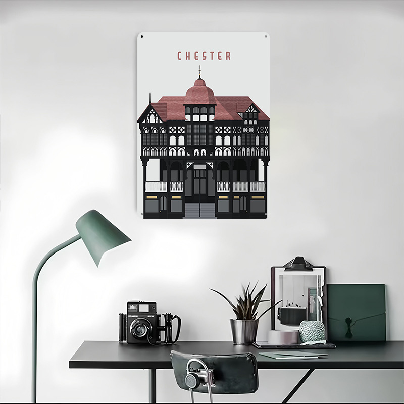 Poster Cetak Chester Travel, S - Travel Accessories For Europe ulasan dan harga
