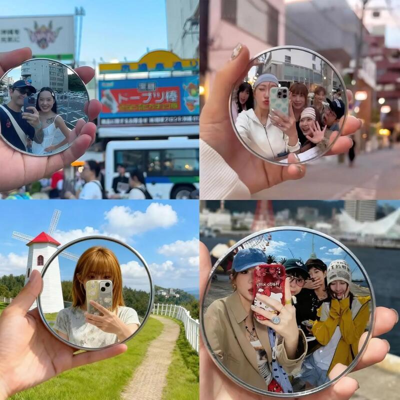 Cermin Selfie Genggam Portabel - Travel Accessories Gadget ulasan dan harga