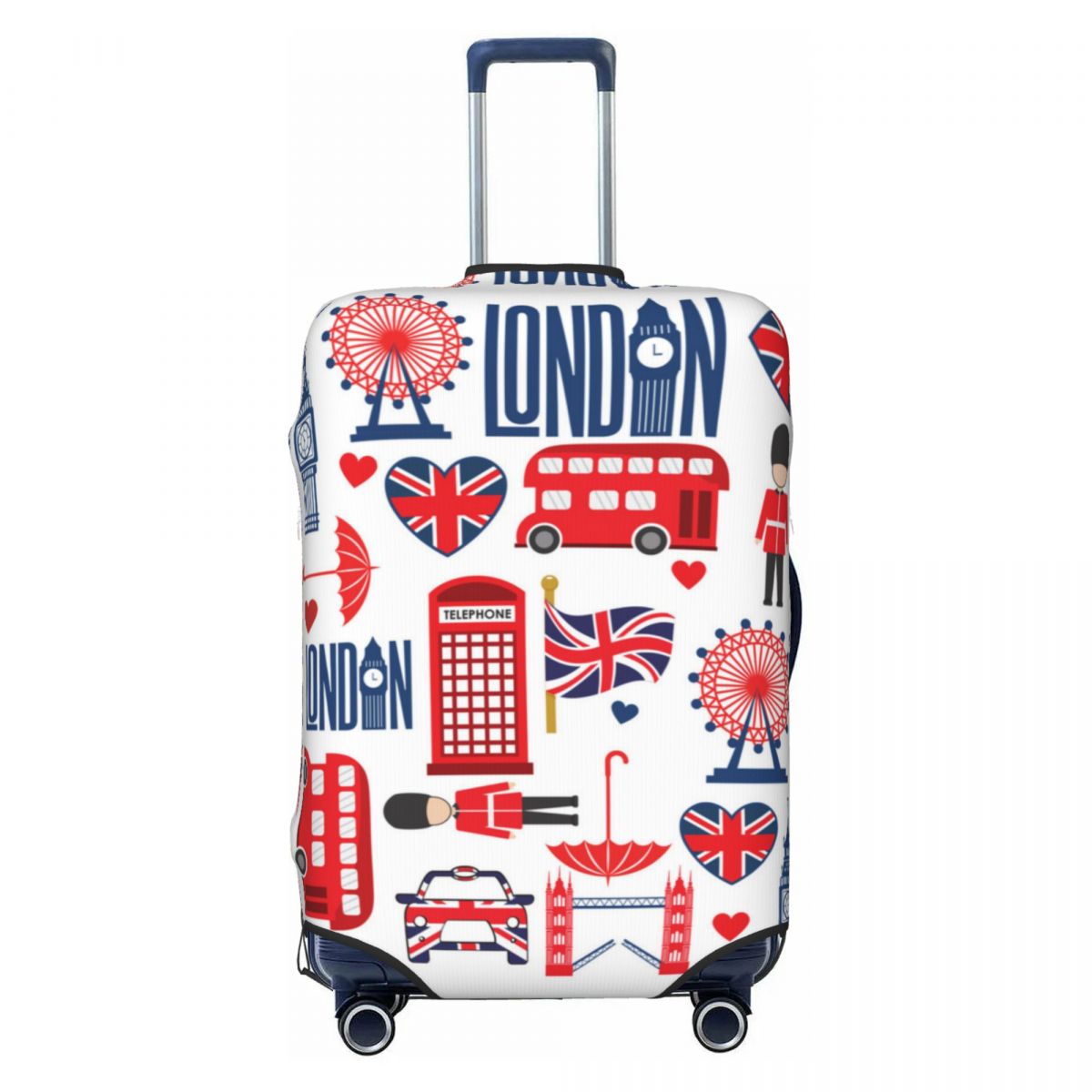 Penutup koper ilustrasi gaya I - Travel Accessories London ulasan dan harga