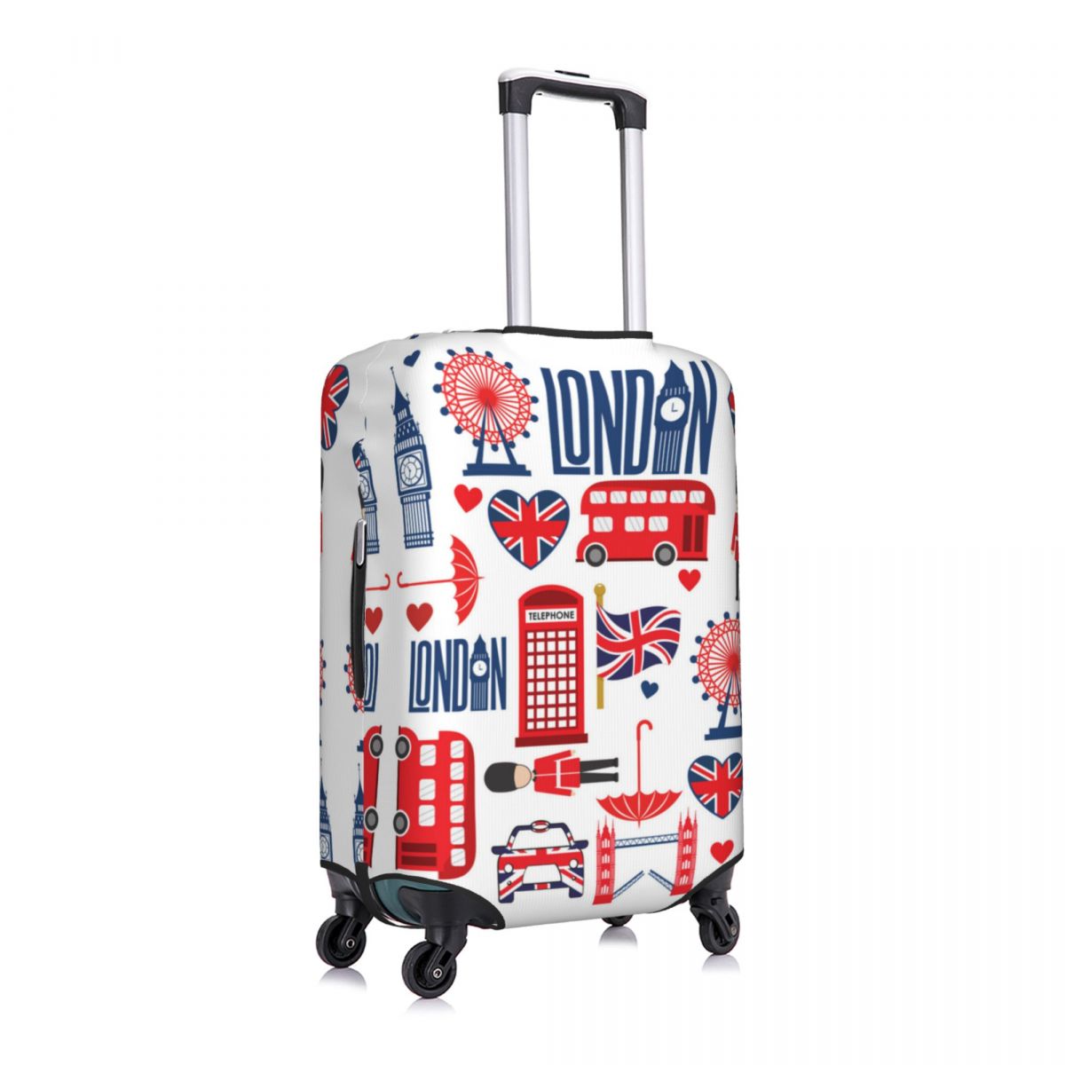 Penutup koper ilustrasi gaya I - Travel Accessories London ulasan dan harga