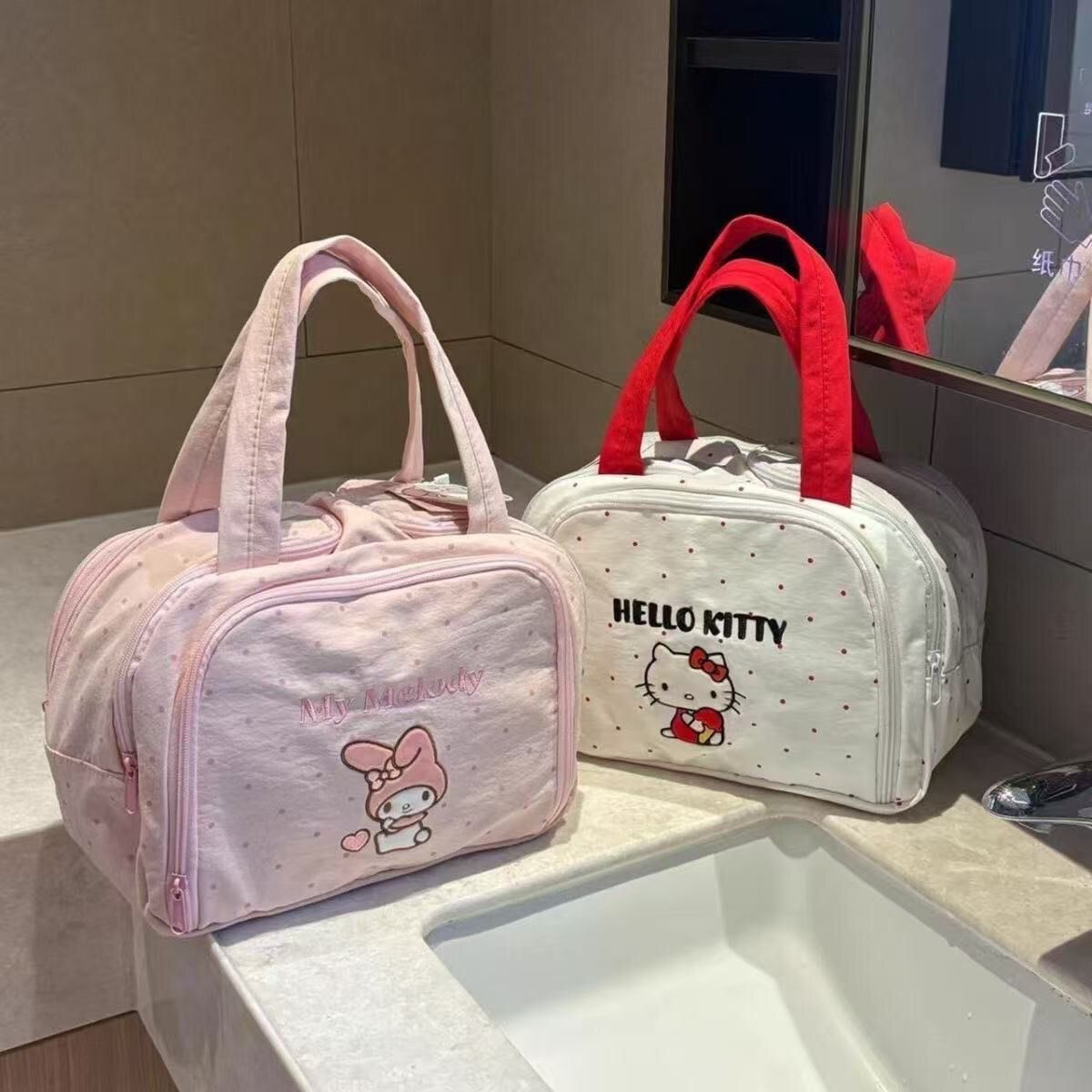 Tas Makeup Anime Lucu Kartun K - Travel Accessories Toiletry Bag ulasan dan harga