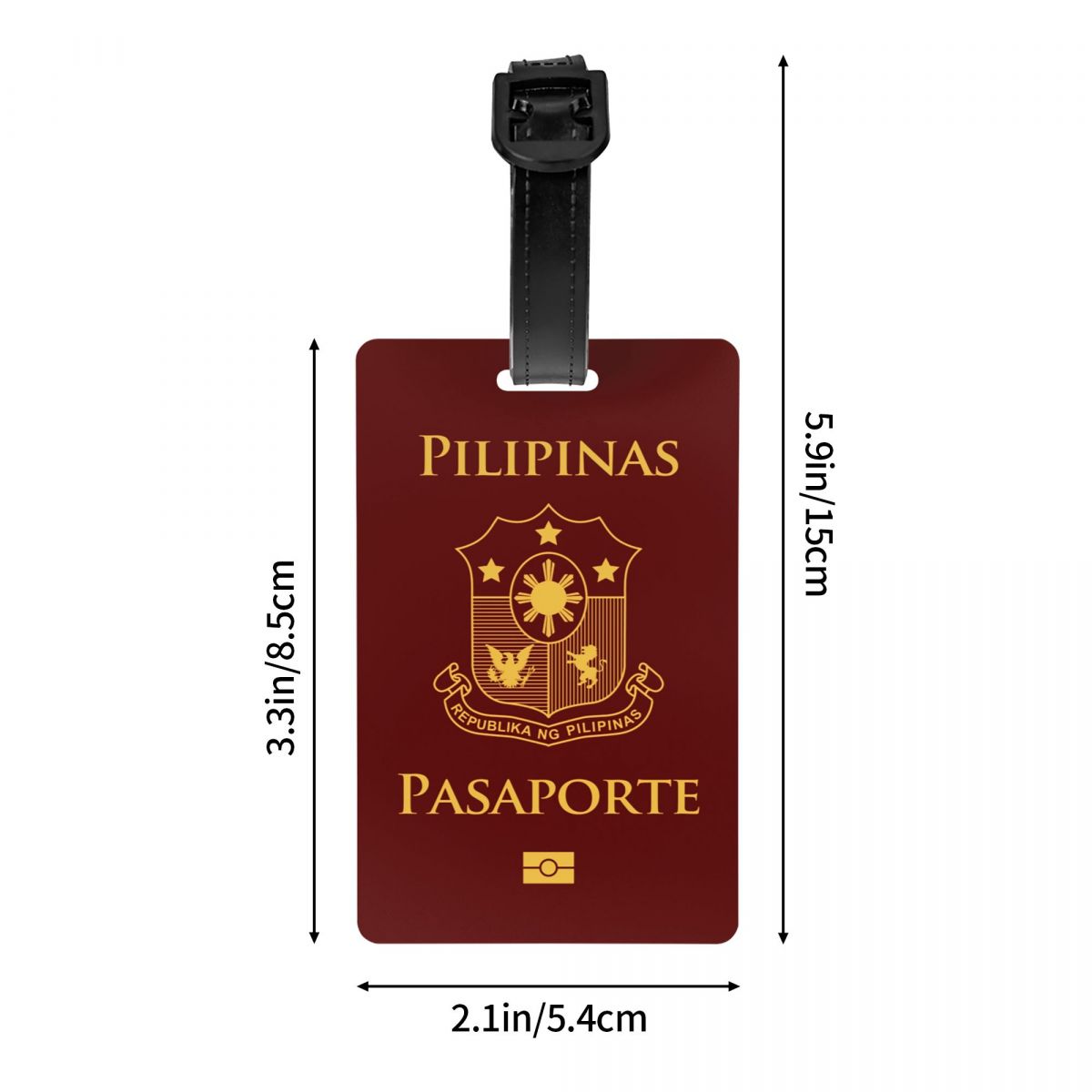Label Bagasi Paspor Filipina u - Travel Accessories Philippines ulasan dan harga