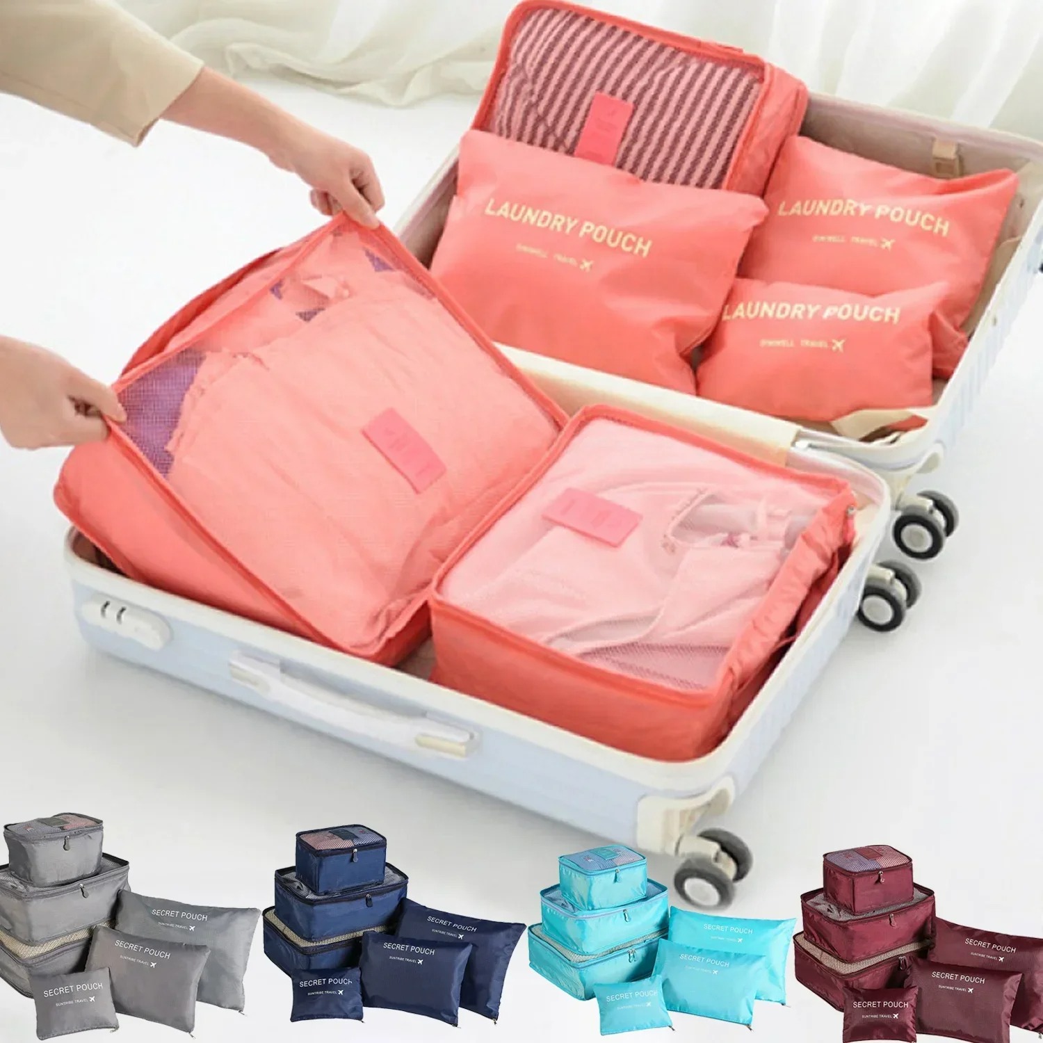 Set Tas Penyimpanan Perjalanan - Travel Accessories Kit Bag ulasan dan harga