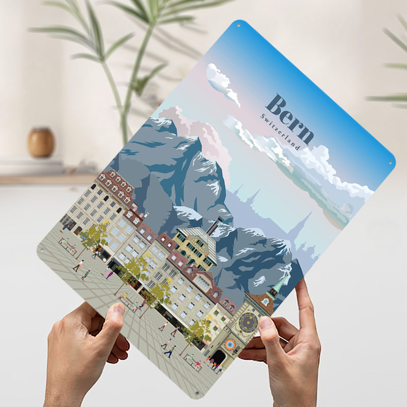 Poster Tekstur Cetak 3D Bern,  - Travel Accessories To 3D Print ulasan dan harga