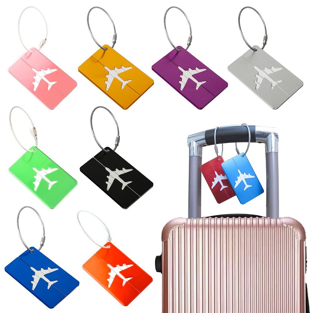 Label bagasi perjalanan Alumin - Qantas Travel Accessories ulasan dan harga