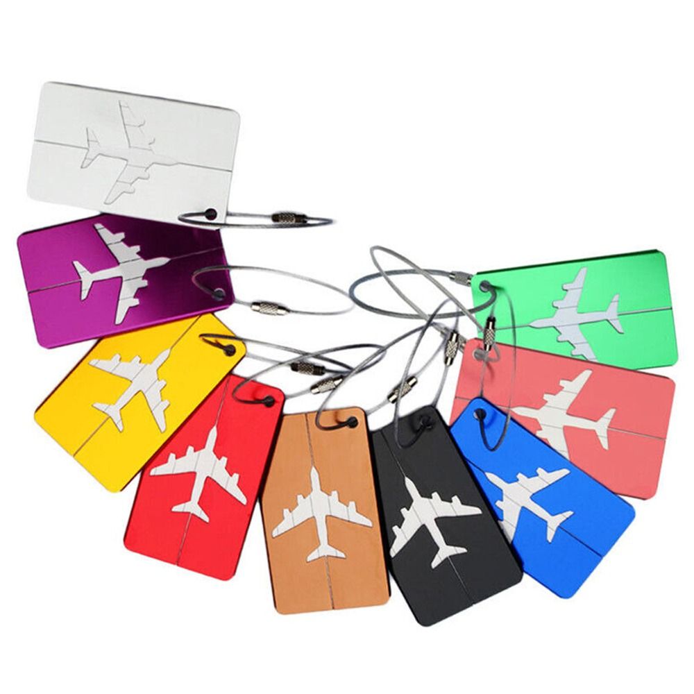 Label bagasi perjalanan Alumin - Qantas Travel Accessories ulasan dan harga