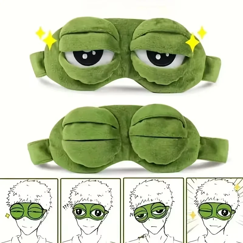 Masker Mata Berbentuk Katak Pe - Travel Accessories Gadget ulasan dan harga