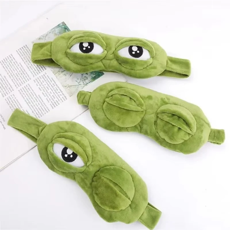Masker Mata Berbentuk Katak Pe - Travel Accessories Gadget ulasan dan harga
