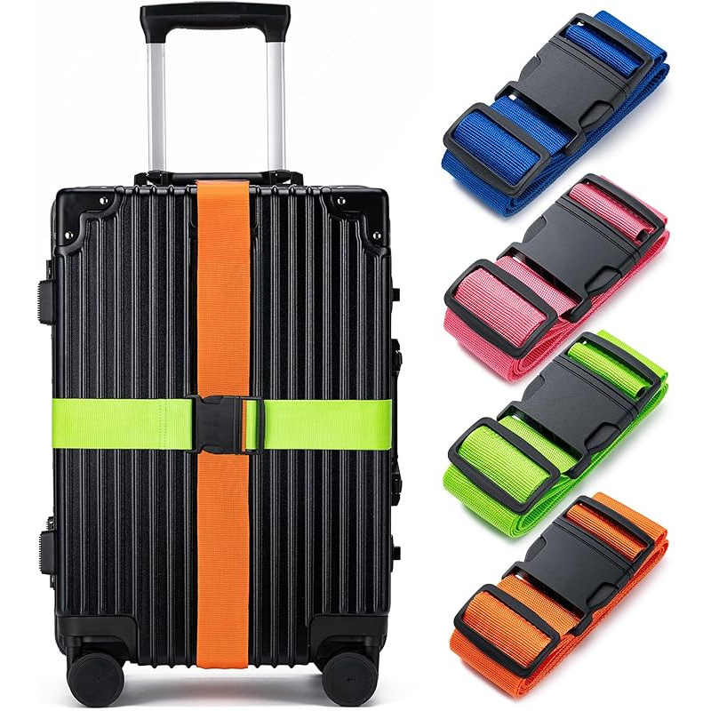4 Set Tali Pengikat Bagasi, Ta - Travel Accessories Kit Bag ulasan dan harga