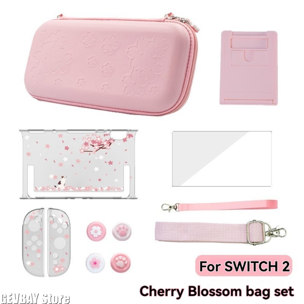 Tas Jinjing Portabel PU Sakura - Travel Accessories Kit Bag ulasan dan harga