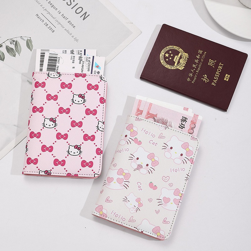 Hello Kitty Sampul Paspor Wani - Qantas Travel Accessories ulasan dan harga